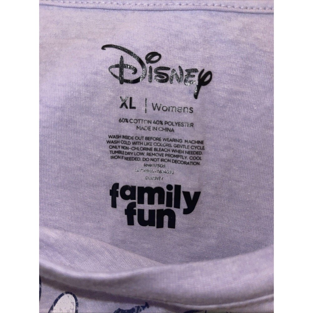 NWT Disney Ladies Size XL All Disney All Day Short Sleeved Top T-shirt - Picture 3 of 4